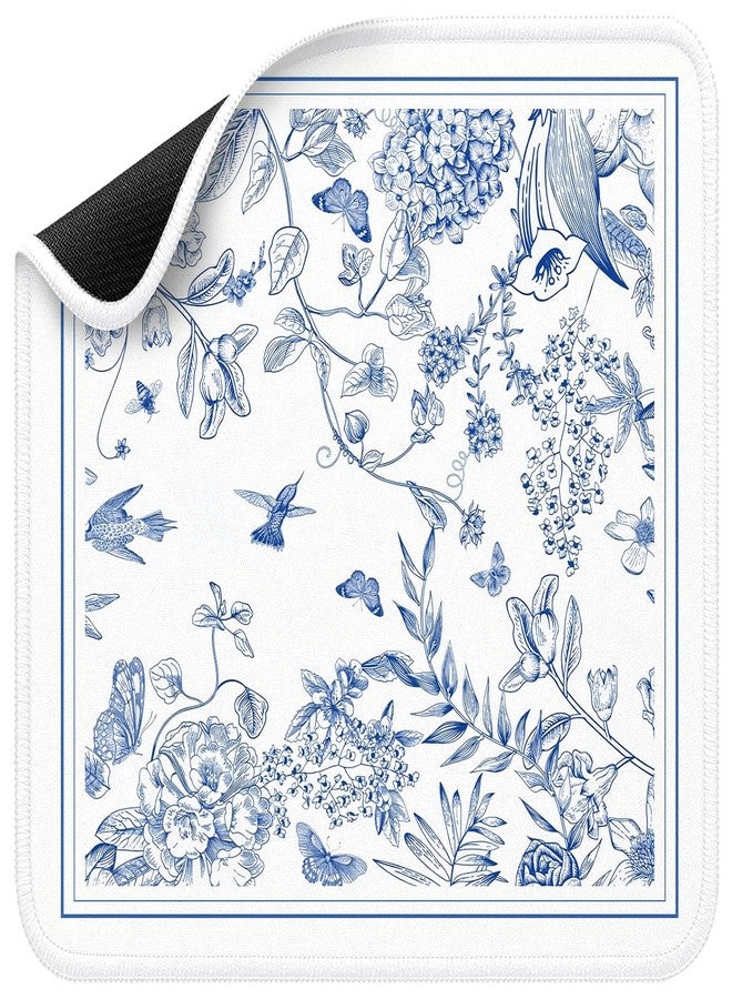 molovsiny Mahjong Mat for Table, Durable Mahjong Table Cover with Unique Design, Premium Mahjong Accessories, Perfect Mahjong Gifts for Women, Game Mat for Mahjong and Board Game Enthusiasts (Blue Reverie) - Image 1